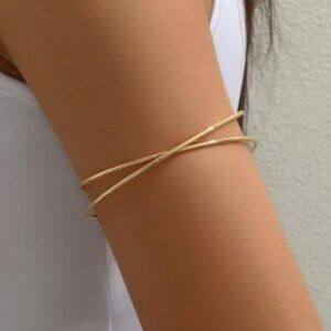 NWT, Gold Arm Cuff Arm Band